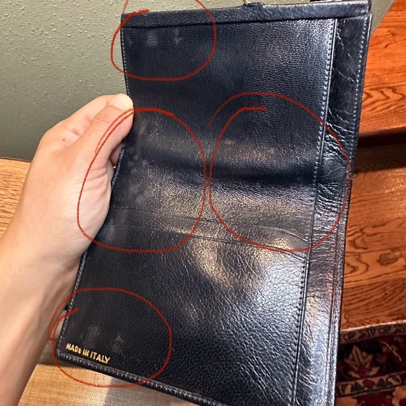 Vintage Italian leather wallet - Picture 11 of 14